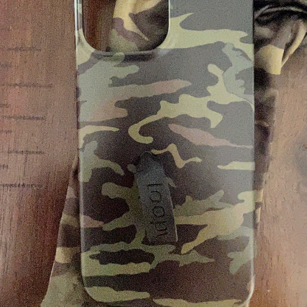 Loopy iPhone 13 pro max case in camo